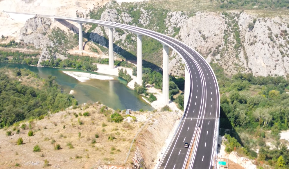 KORIDOR 5C Autoceste FBiH objavile impresivan snimak