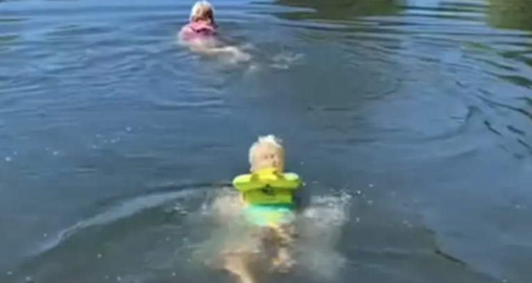 OBJAVLJEN JEZIV VIDEO Snimala djecu u jezeru, a onda se pojavilo ogromno čudovište