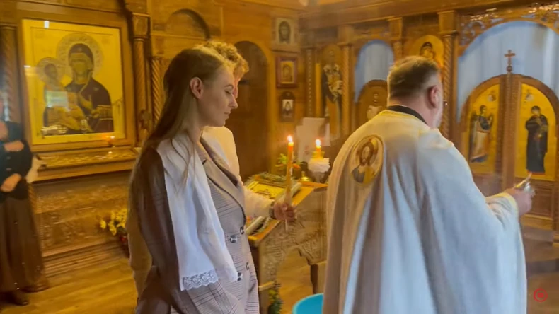 (VIDEO) ŠVEĐANKA ZBOG LJUBAVI PREŠLA U PRAVOSLAVLJE Stefan i Tereza se vjenčali u Srbiji: Srpska snajka otkrila šta je razočaralo u crkvi