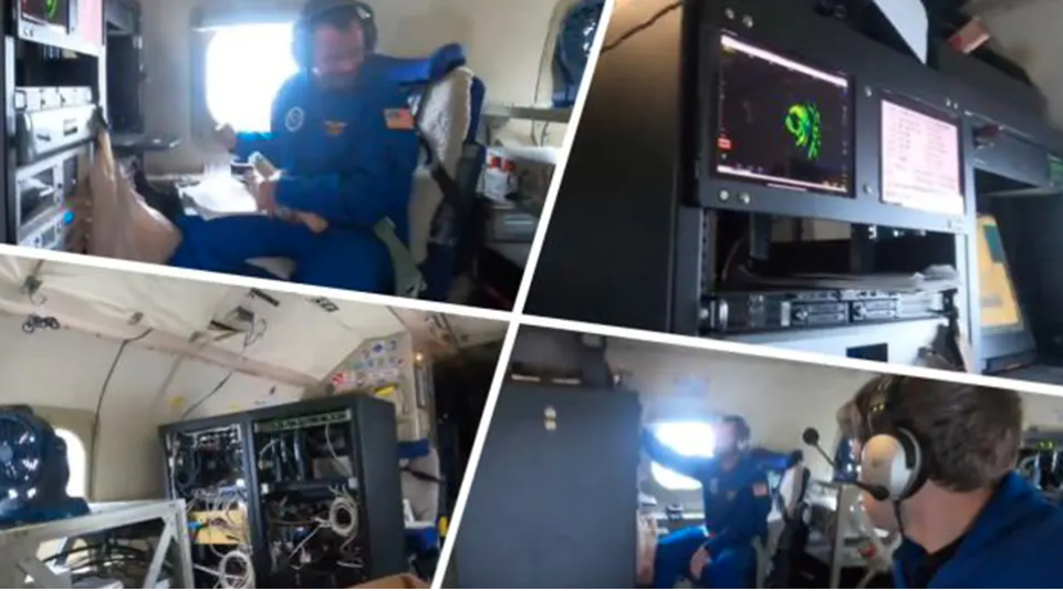 (VIDEO) PRIBLIŽAVA SE FLORIDI Avion uletio u uragan, a onda je nastao haos