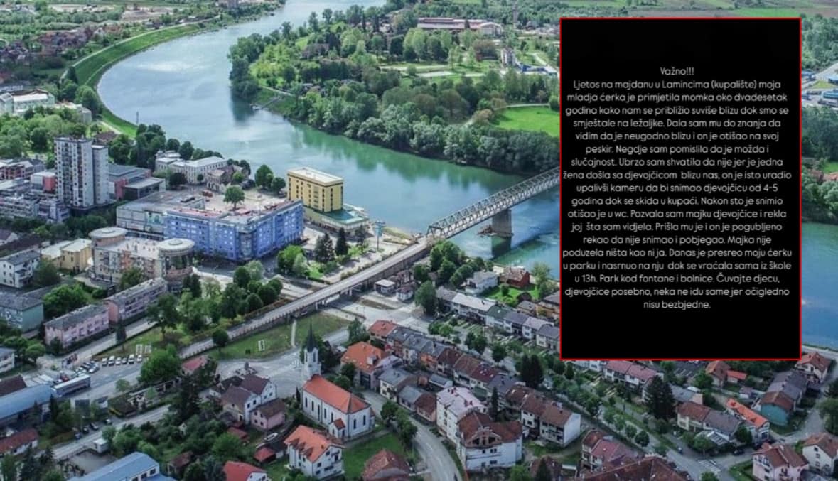 (FOTO) UŽAS U GRADIŠCI Manijak presreće i snima djevojčice, zabrinuta majka podijelila uznemirujuće iskustvo: Neka ne idu same!