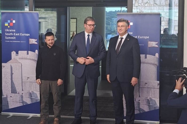 (VIDEO) VUČIĆ STIGAO U DUBROVNIK Predsjednik Srbije na Samitu Ukrajina - Jugoistočna Evropa