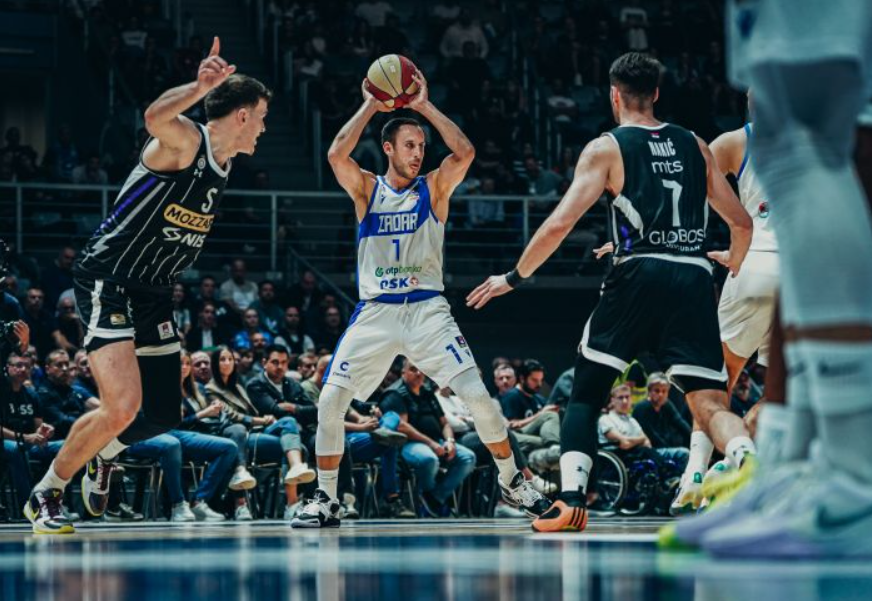 PARTIZAN NAKON DRAME SLAVIO U DALMACIJI Crno-bijeli pobijedili Zadar i ostali neporaženi u ABA ligi