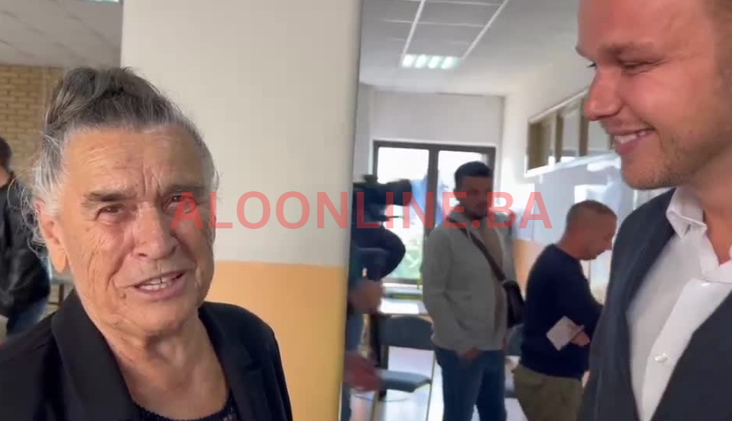 (VIDEO) EKSKLUZIVNO ZA ALOONLINE! Stanivukovićeva baka izdominirala na glasanju: "On radi za narod, ne samo za sebe"