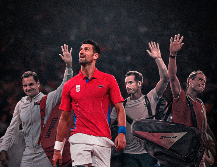 NIKO MU NIJE NI DO KOLJENA! Novak je ostao jedini aktivni teniser iz velike četvorke