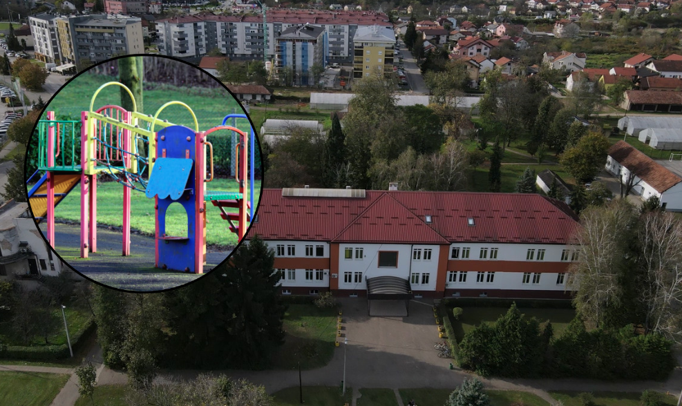 LAZAREVO DOBIJA NOVO DJEČIJE IGRALIŠTE Poljoprivredna škola ustupila zemljište za izgradnju