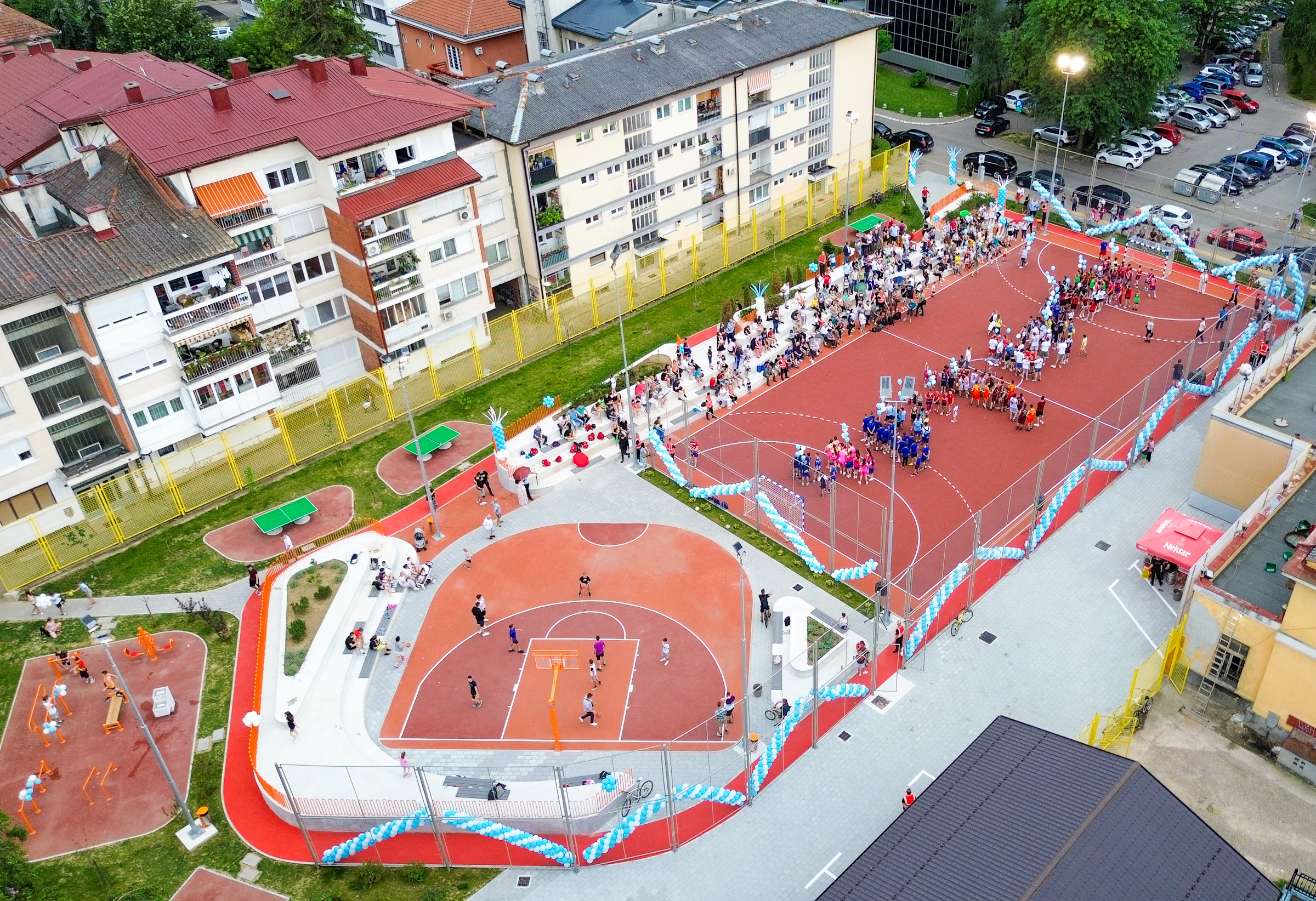 OBNOVLJENI KULTNI SPORTSKI TERENI Izgrađena i nova mjesta za sportiste i rekreativce širom grada
