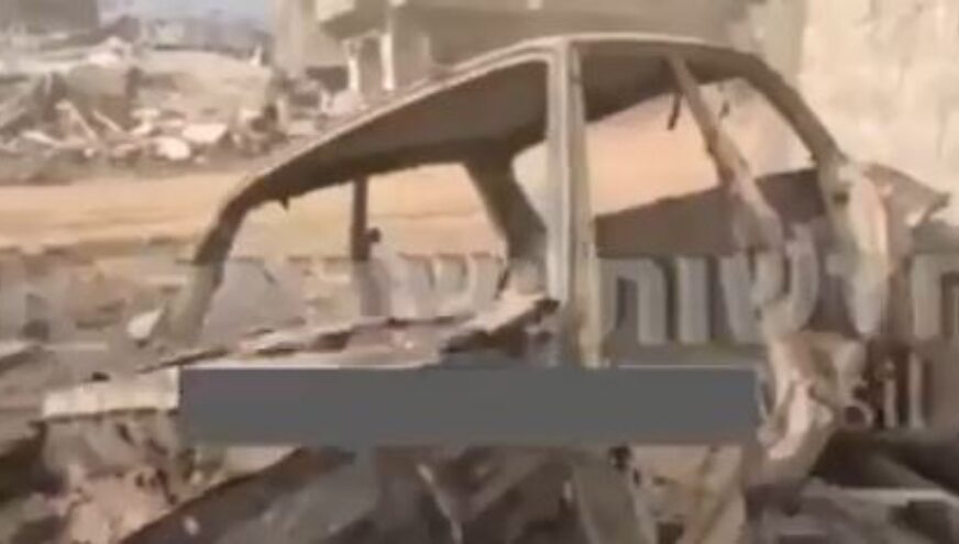 (VIDEO) RAZORNO BOMBARDOVANJE Objavljen snimak borbi u ulici gdje je ubijen Jahja Sinvar