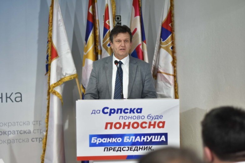 Blanuša kandidat SDS-a za predsjednika Srpske na opštim izborima