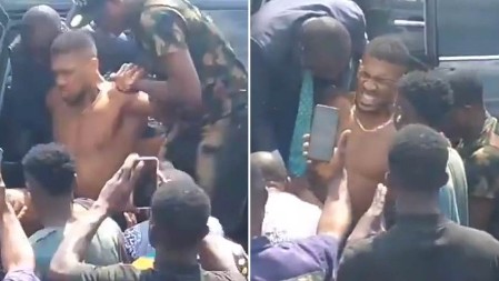 Jezivi kadrovi poslije sudara: Entoni Džošua jedva izvučen iz vozila (VIDEO)