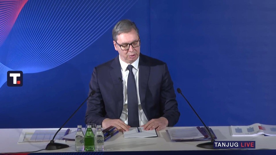 Godišnja konferencija predsjednika Srbije: Vučić najavio značajne promjene (VIDEO)