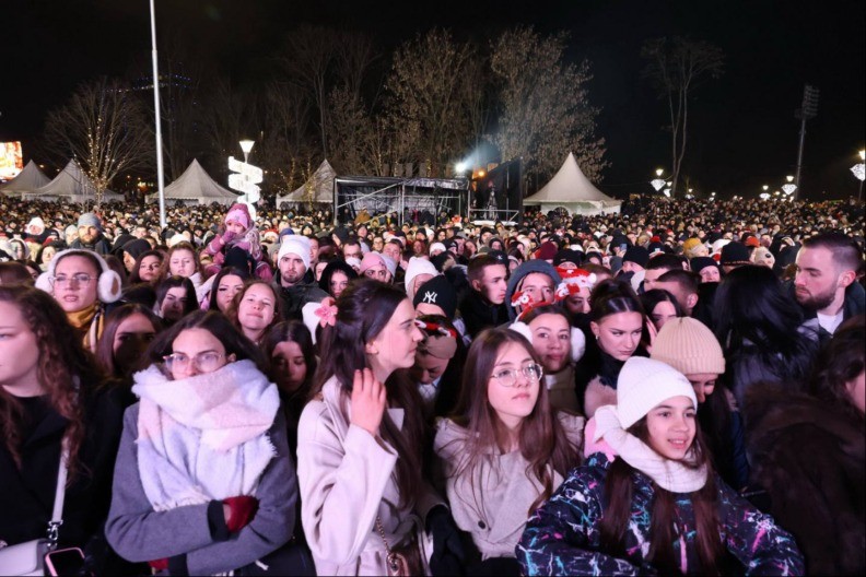 Banjalučani 2026. dočekali uz Natašu Bekvalac (VIDEO)