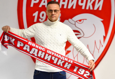 Bandović novi trener fudbalera Radničkog iz Kragujevca