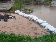 Poplavnjeni seoski putevi u Gacku