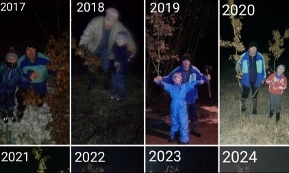 Kad se ime nasljeđuje, a običaji čuvaju: Djed i unuk Novak svake godine zajedno idu po badnjak (FOTO)