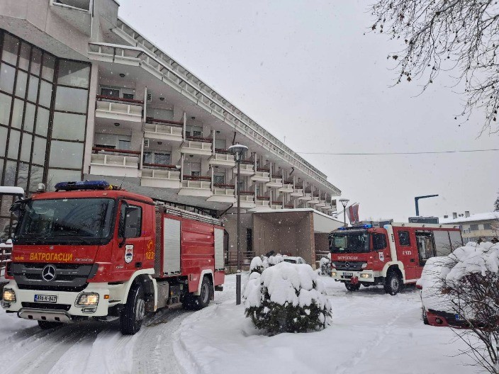 Na Božić izbio požar u Domu penzionera u Banjaluci (FOTO)