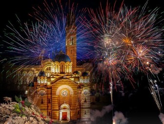 Povodom pravoslavne Nove godine služen moleban u Hramu Hrista Spasitelja u Banjaluci 