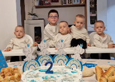 Banjalučke četvorke napunile dvije godine, majčina objava oduševila mreže (FOTO)