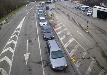 Pojačana frekvencija vozila na više graničnih prelaza