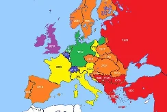 Šokantna mapa iz prošlosti: Balkan je bio na dnu i prije 130 godina (FOTO)