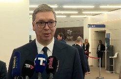 Vučić: Lajen u Davosu istakla želju EU za nezavisnost, očekuje se odgovor Trampa