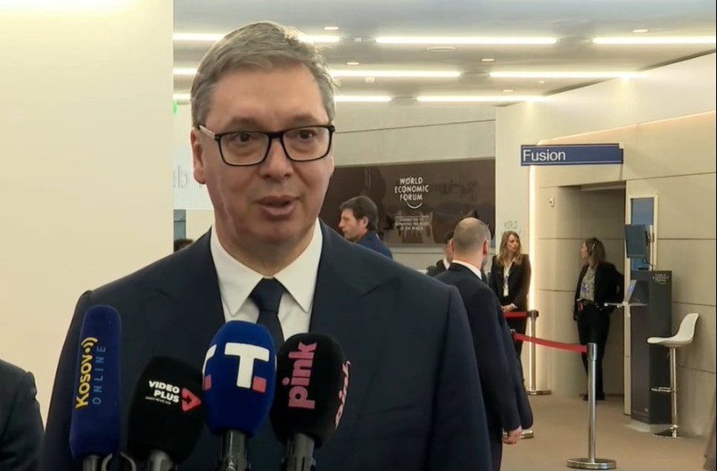 Vučić: Lajen u Davosu istakla želju EU za nezavisnost, očekuje se odgovor Trampa
