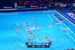 Veliko slavlje srpskih navijača nakon osvojene zlatne medalje na Evropskom prvenstvu