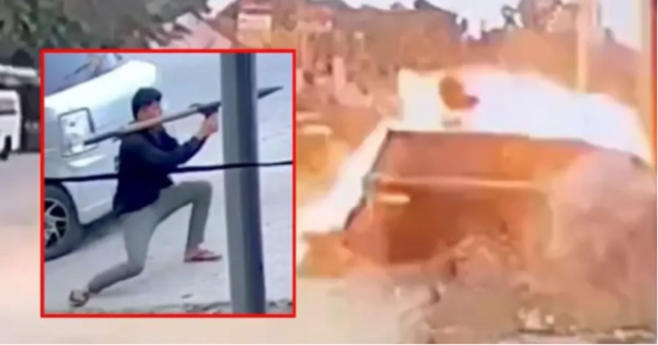 Gradonačelnika gađali protivtenkovskom raketom (VIDEO)