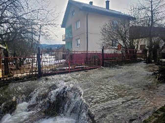 Bujične vode u Istočnom Sarajevu: Proglašena vanredna situacija