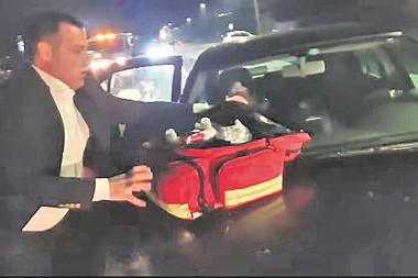 MIHAJLO JE SINONIM ZA HRABROST! Miroslav o čovjeku koji spasio njegovo dijete nakon stravičnog udesa kod Aleksandrovca: Sam Bog ga je poslao!