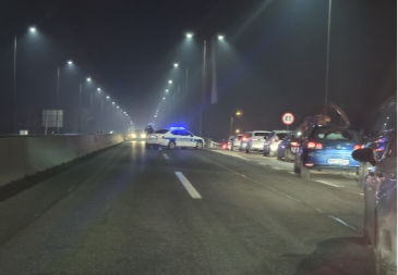 Saobraćajna nezgoda na brzoj cesti u Zalužanima 