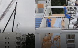 Munjevita gradnja: Za samo 29 sati "nikla" zgrada od 10 spratova (VIDEO)