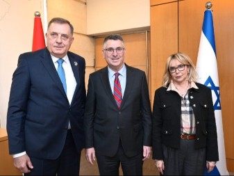 Ministar inostranih poslova Izraela: Odličan sastanak sa Trišić Babić i Dodikom, Srbi su istinski prijatelji (FOTO)