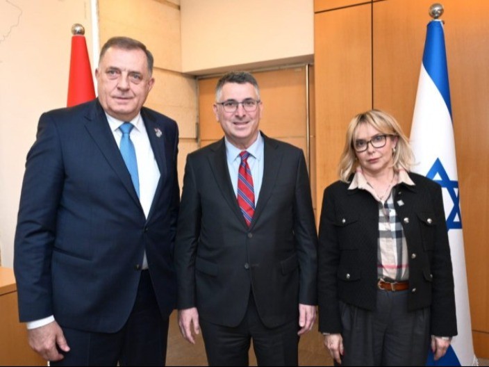 Ministar inostranih poslova Izraela: Odličan sastanak sa Trišić Babić i Dodikom, Srbi su istinski prijatelji (FOTO)