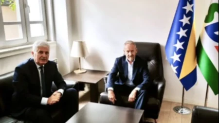 Sastali se Dragan Čović i Bakir Izetbegović