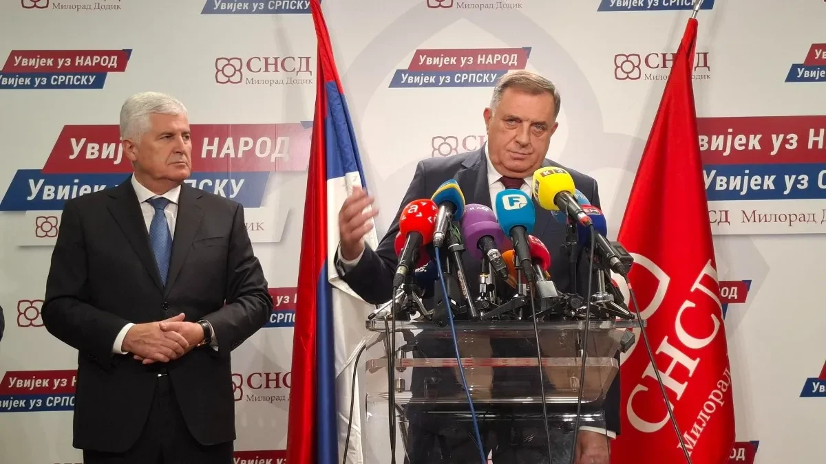 Završen sastanak SNSD i HDZ BiH: Ne idemo jedni bez drugih (VIDEO)
