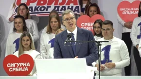 "Srbija ne smije stati!": U Novom Sadu održan veliki skup liste Aleksandra Vučića