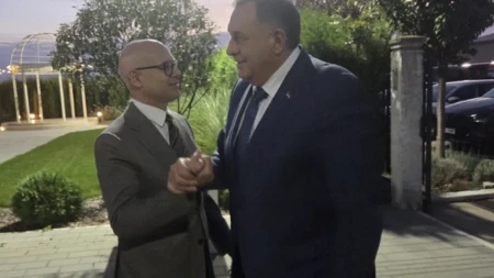 Podrška sa ove strane Drine: Dodik uz listu "Ujedinjena Srbija" (FOTO)