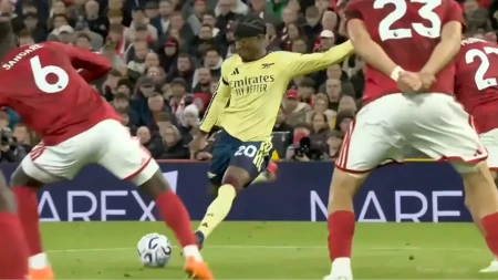 Madueke presudio Notingem Forestu: Arsenal stigao do važnih bodova