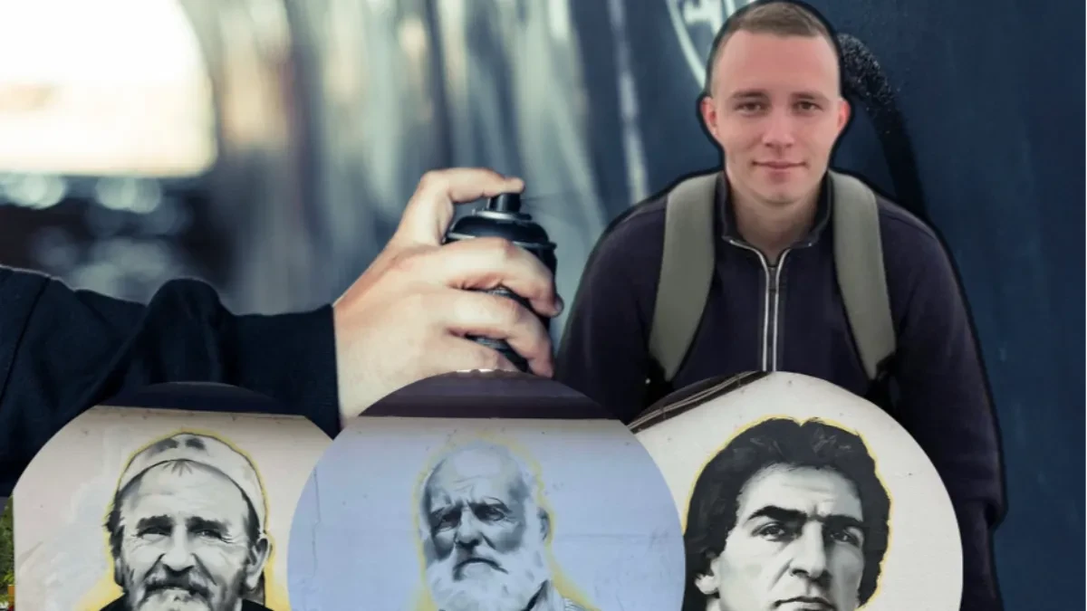 Lica koja Banjaluka ne zaboravlja: Filip (24) muralima oživljava gradske legende (FOTO)