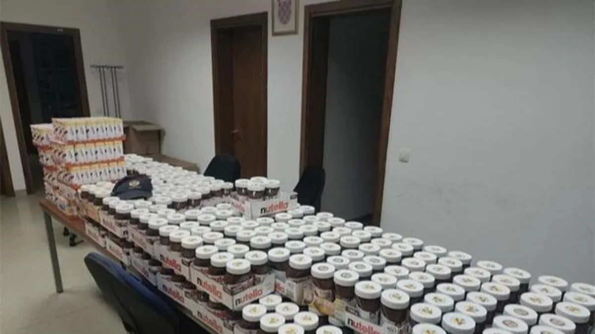 Na granici zaplijenjeno 400 tegli Nutele