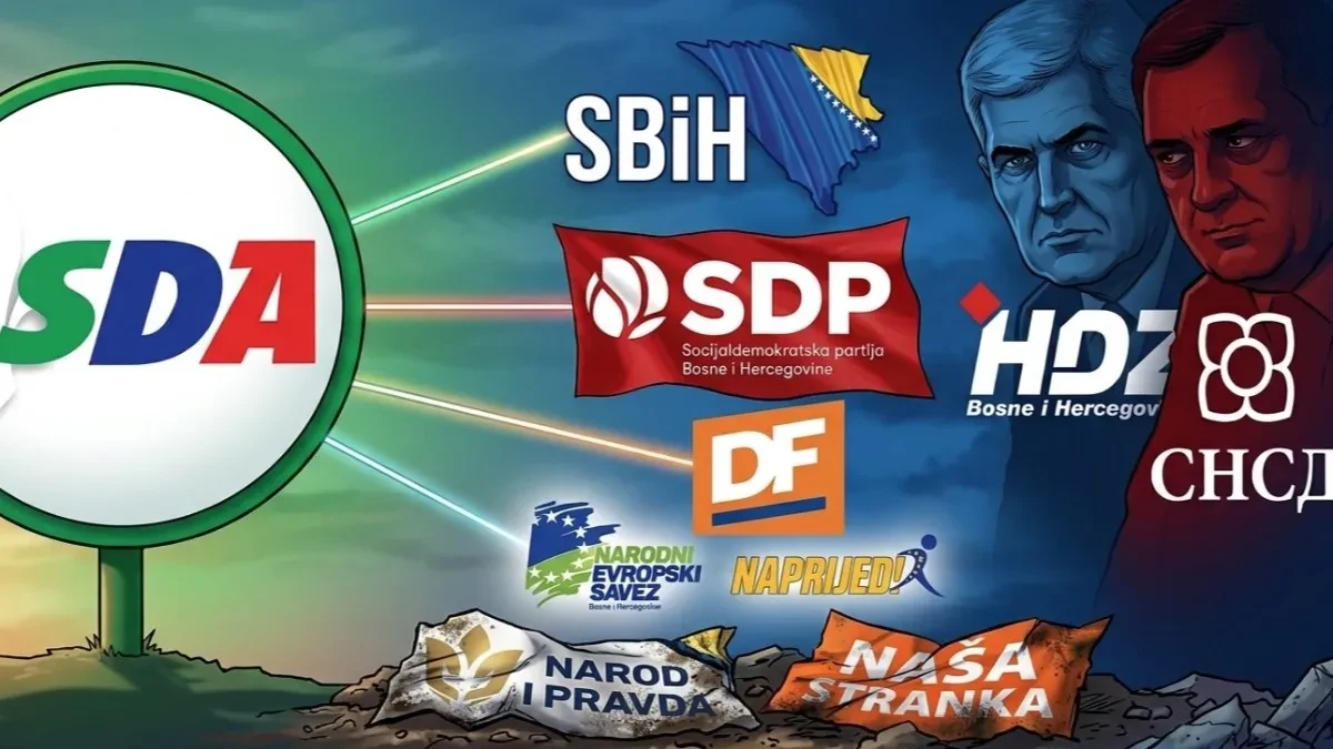 Borba za većinu u FBiH: SDA traži partnera za vlast, hoće li on/i biti po mjeri HDZ-a i SNSD-a?