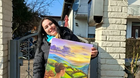 Čekala je skoro dvije decenije da ponovo uzme kist u ruke: Emotivna priča Banjalučanke Vesne Bojić o povratku sebi i svojoj velikoj ljubavi