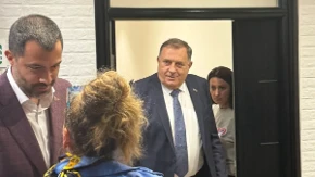 Milorad i Igor Dodik stigli u sjedište SNS-a