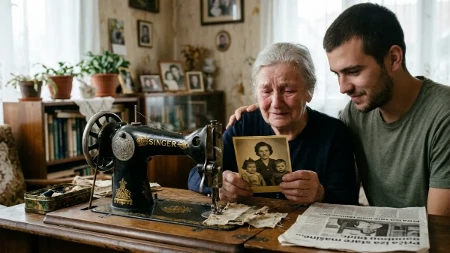 Tajna stare šivaće mašine: Kupovina na buvljaku otkrila potresnu porodičnu priču i skrivenu fotografiju