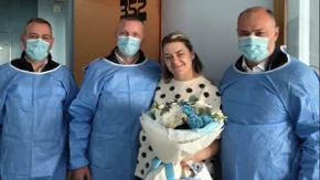 Višegrađanka u Banjaluci rodila tri dječaka - Irineja, Tadeja i Simeona
