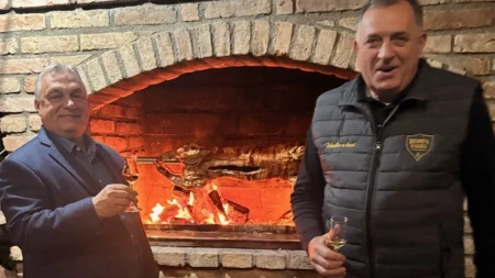 Orban sa suprugom posjetio Dodika: „Pravi prijatelji su prijatelji za cijeli život“