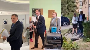 Poranili na biračka mjesta: Dodik, Cvijanović, Blanuša i Stevandić glasali među prvima