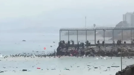 Španska policija uklanja najveći migrantski kamp u Seuti
