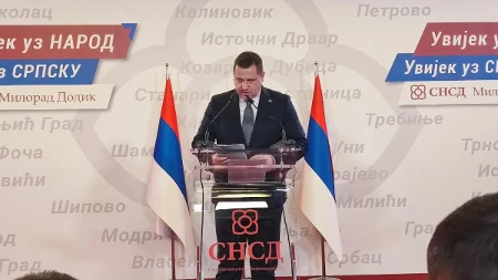 Prvi rezultati SNSD-a za predsjednika Srpske: Minić ima 45.500, a Blanuša 33.000 glasova